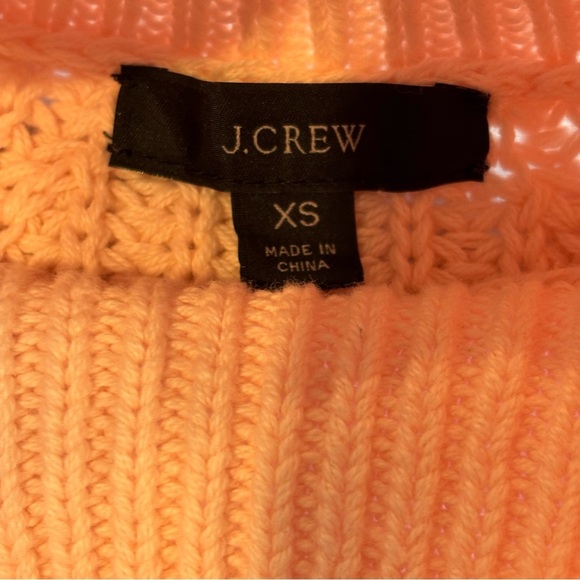 J. CREW Women’s Woven Knit Pale Pink Long Sleeve Turtleneck Sweater Size XS - Picture 8 of 9